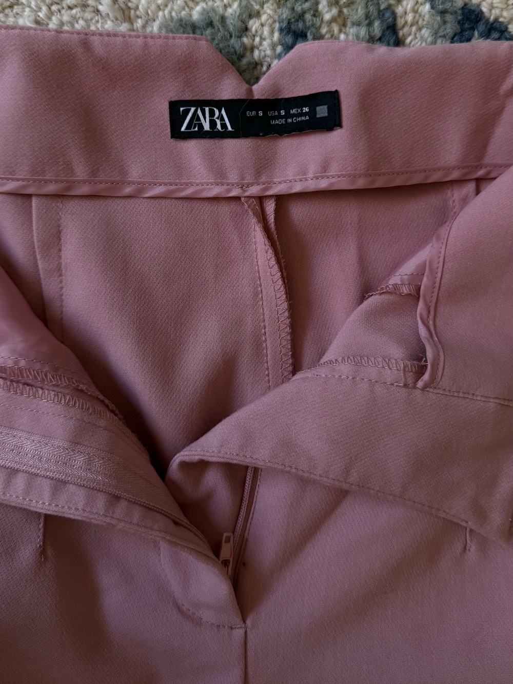 Zara Pink Dress Pants